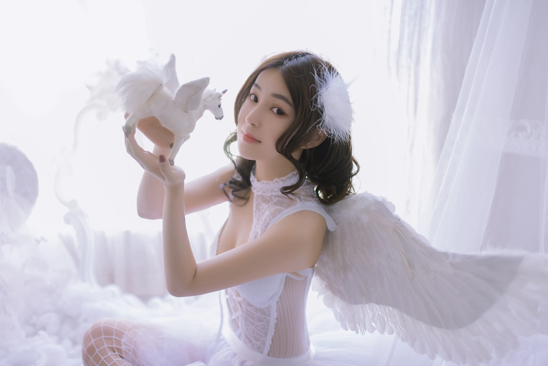 [YITUYU艺图语]2023.12.13 窝在云里睡着了 BoBo 1